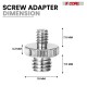 1/4" Male to 3/8" Male Threaded screw Adapter